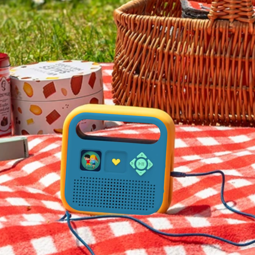 Enceinte bleue MERLIN
