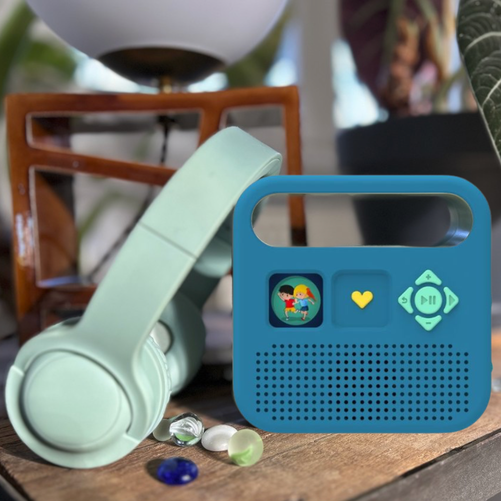 Enceinte bleue MERLIN